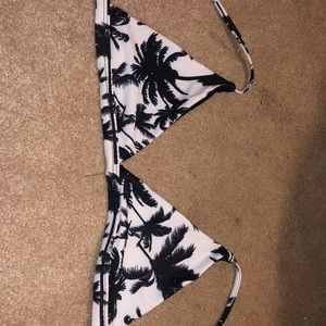 triangle palm tree bikini top